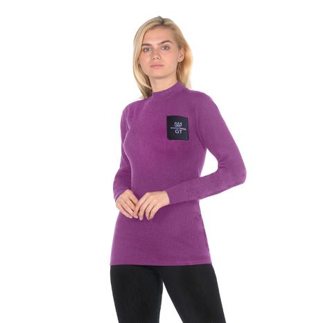 WOOLTRUCK  Т-300 Фуфайка женская лиловая цвет: Лиловый