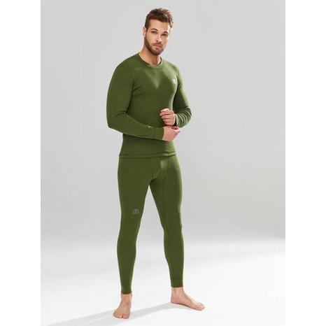 Boevoy С220 Комплект белья мужской х/б с начесом цвет: Хаки