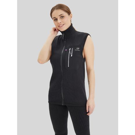 WOOLTRUCK  T-500 Жилет для активного отдыха женский цвет: Черный