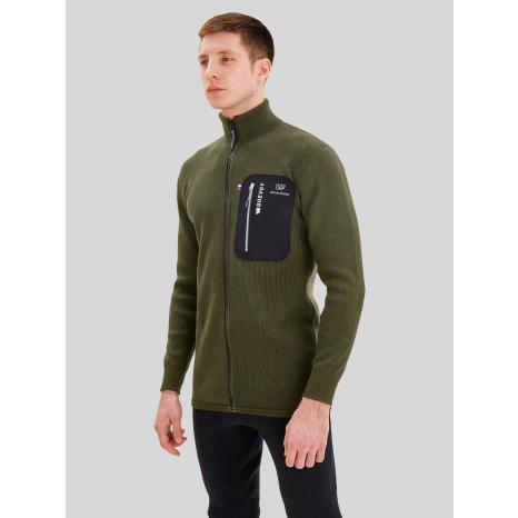 WOOLTRUCK  T-500 Толстовка для активного отдыха мужская цвет: Хаки